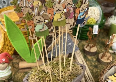 Familie Loizenbauer in der Gärtnerei in Pucking